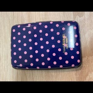 Isaac Mizrahi RDIF card wallet
